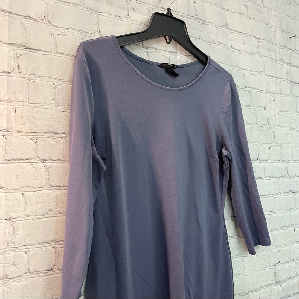 H&M Blue BodyCon Casual Sheath Women’s Dress Size Large - Picture 5 of 8